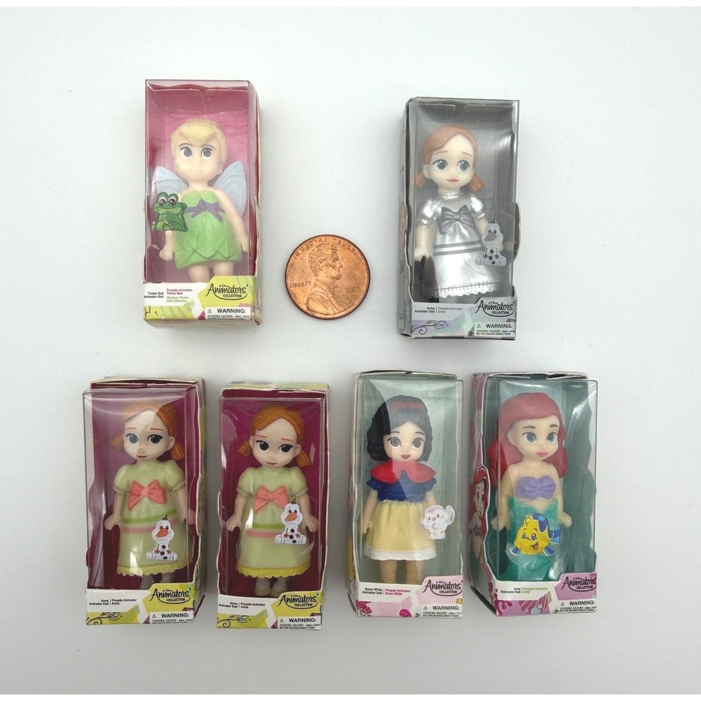 Zuru Mini Brands Disney Surprise Animators Collection 6pc Lot